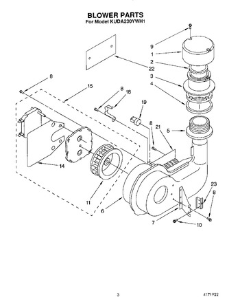 Diagram for KUDA230YWH1