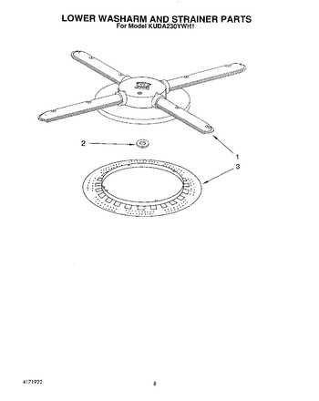 Diagram for KUDA230YWH1