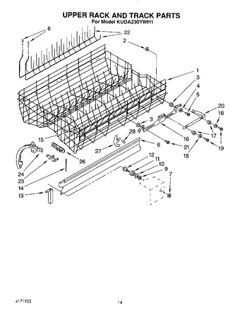 Diagram for KUDA230YWH1