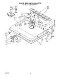 Diagram for 12 - Door And Latch