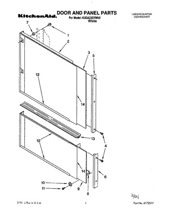 Diagram for KUDA23SYWH2