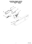 Diagram for 02 - Control Panel Parts