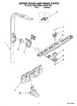 Diagram for 10 - Upper Wash And Rinse Parts