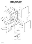 Diagram for 07 - Tub And Frame Parts