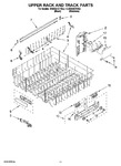 Diagram for 09 - Upper Rack And Track Parts