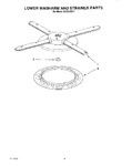 Diagram for 05 - Lower Washarm And Strainer