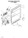 Diagram for 03 - Door And Latch Parts