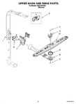 Diagram for 07 - Upper Wash And Rinse Parts