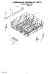 Diagram for 09 - Upper Rack And Track Parts