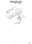 Diagram for 02 - Control Panel Parts