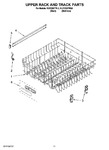 Diagram for 09 - Upper Rack And Track Parts