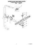 Diagram for 10 - Upper Wash And Rinse Parts