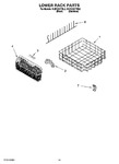 Diagram for 11 - Lower Rack Parts, Optional Parts (not Included)