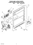 Diagram for 03 - Door And Latch Parts