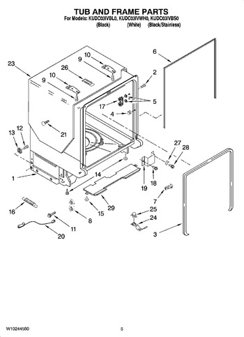 Diagram for KUDC03IVBS0