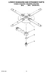 Diagram for 11 - Lower Washarm And Strainer Parts, Optional Parts (not Included)