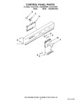 Diagram for 02 - Control Panel Parts