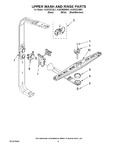 Diagram for 07 - Upper Wash And Rinse Parts