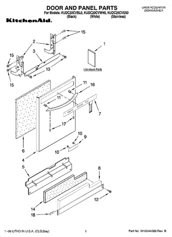 Diagram for KUDC20CVBL0