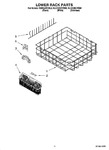 Diagram for 10 - Lower Rack Parts