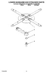 Diagram for 11 - Lower Washarm And Strainer Parts, Optional Parts (not Included)