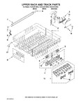 Diagram for 09 - Upper Rack And Track Parts