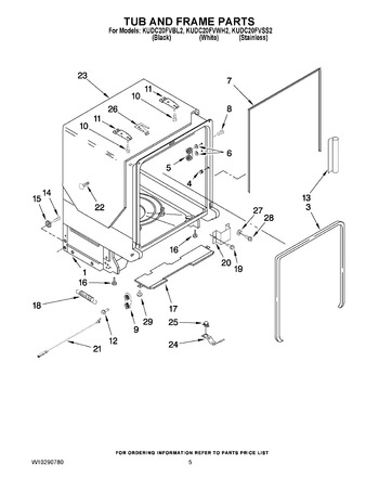 Diagram for KUDC20FVWH2