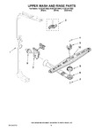 Diagram for 07 - Upper Wash And Rinse Parts