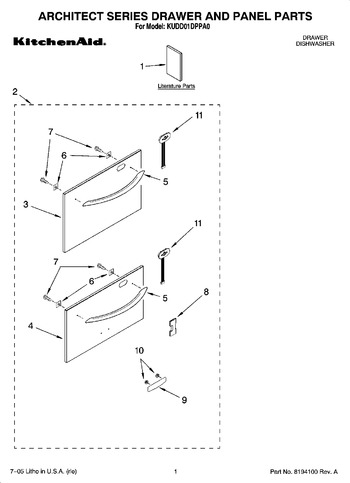 Diagram for KUDD01DPPA0