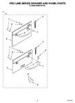 Diagram for 02 - Pro Line Series Drawer And Panel Parts