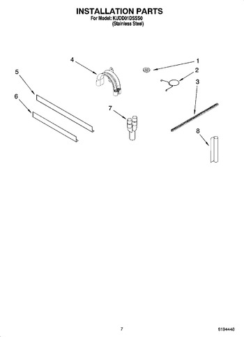 Diagram for KUDD01DSSS0