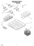 Diagram for 05 - Dishrack Parts