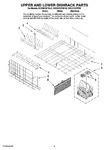 Diagram for 04 - Upper And Lower Dishrack Parts