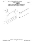 Diagram for 01 - Front Panel Parts