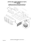 Diagram for 04 - Upper And Lower Dishrack Parts