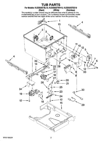 Diagram for KUDD03STBL10