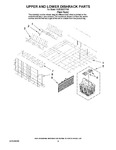 Diagram for 04 - Upper And Lower Dishrack Parts