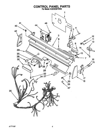 Diagram for KUDD230YWH0