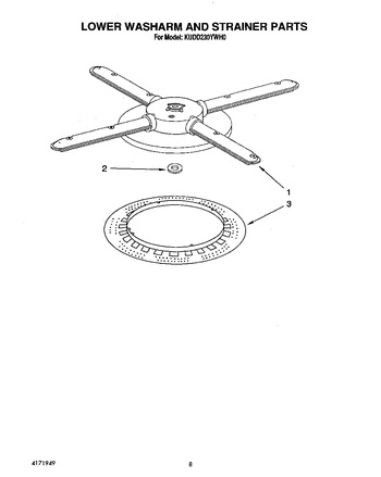 Diagram for KUDD230YWH0