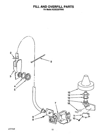 Diagram for KUDD230YWH0