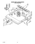 Diagram for 12 - Door And Latch