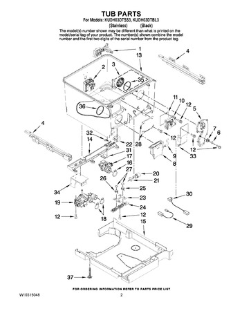 Diagram for KUDH03DTBL3