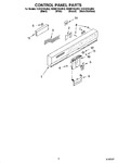 Diagram for 02 - Control Panel Parts