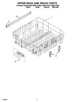 Diagram for 09 - Upper Rack And Track Parts