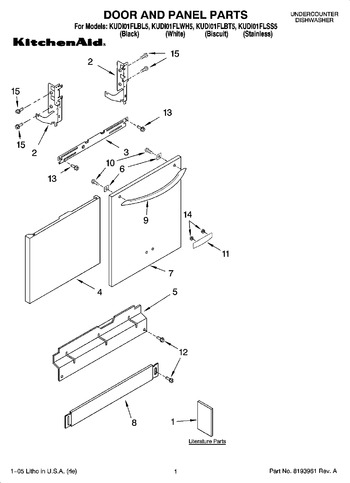 Diagram for KUDI01FLBL5