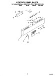 Diagram for 02 - Control Panel Parts