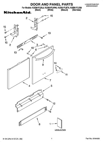 Diagram for KUDI01FLBL6