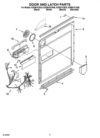 Diagram for KUDI01FLBL6