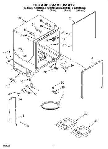 Diagram for KUDI01FLBL6