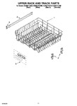 Diagram for 09 - Upper Rack And Track Parts